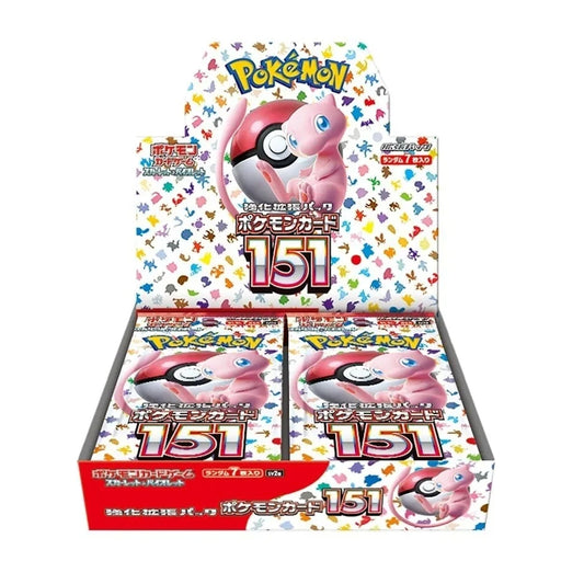 Pokemon 151 Japansk Booster Pakke